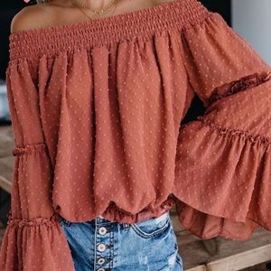 Off the shoulder top